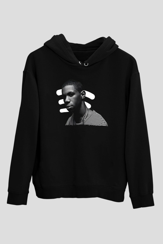 A Boosie Wit Da Hoodie Baskılı Unisex Siyah Hoodie