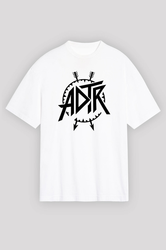 A Day to remember Baskılı Unisex Beyaz Oversize Tişört