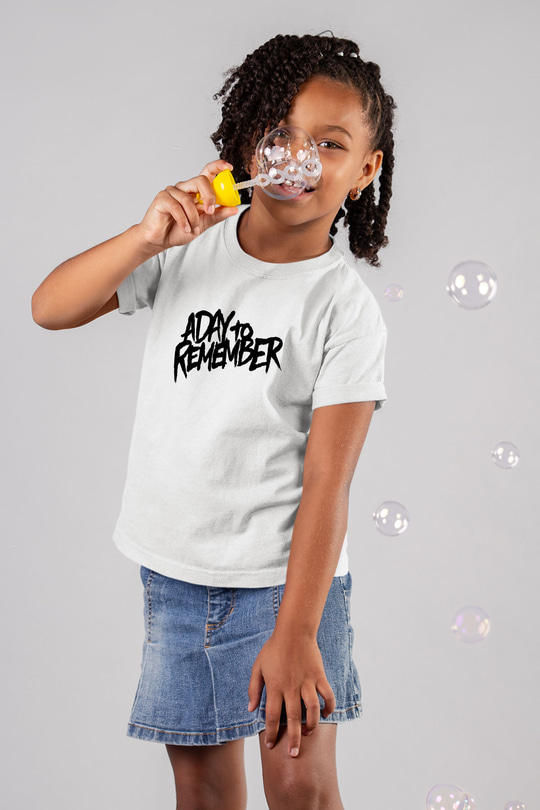 A Day to remember Baskılı Unisex Beyaz Çocuk Tişört