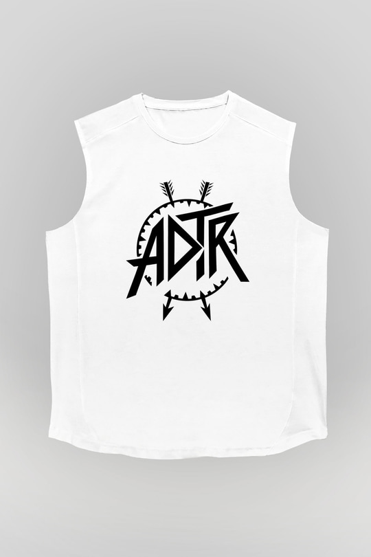 A Day to remember Baskılı Unisex Beyaz Kolsuz Tişört