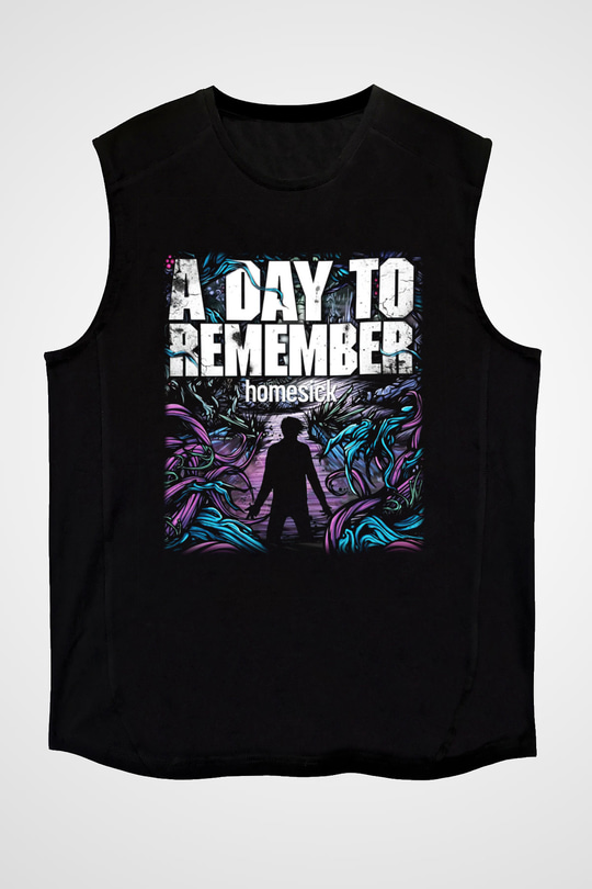 A Day To Remember Siyah Unisex Kolsuz Tişört