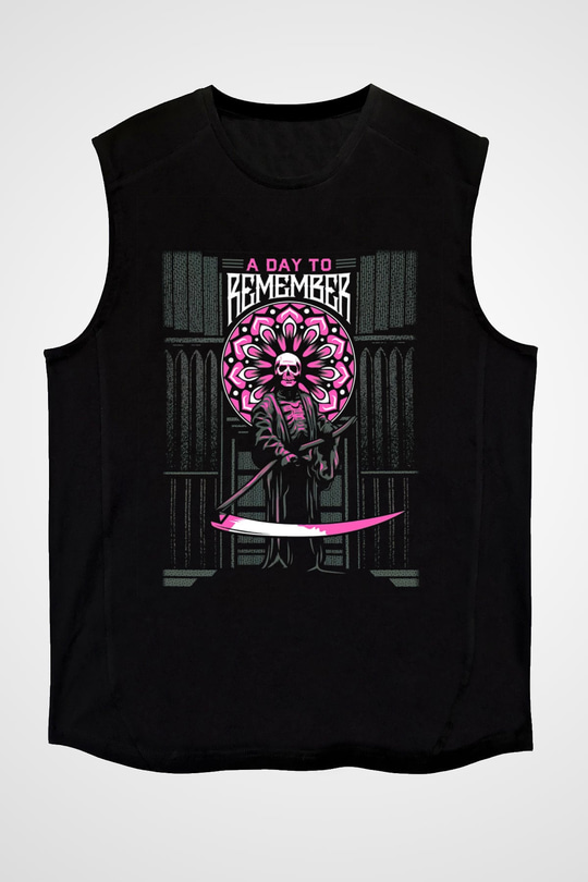 A Day To Remember Siyah Unisex Kolsuz Tişört