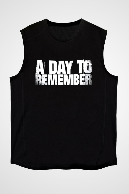 A Day To Remember Siyah Unisex Kolsuz Tişört