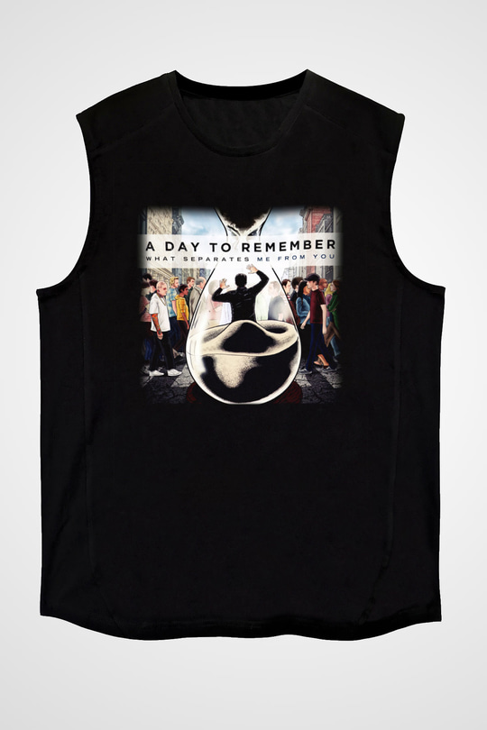 A Day To Remember What Separates Me From You Siyah Unisex Kolsuz Tişört