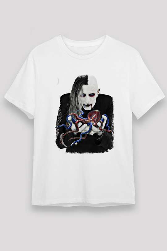A Perfect Circle Baskılı Unisex Beyaz Tişört