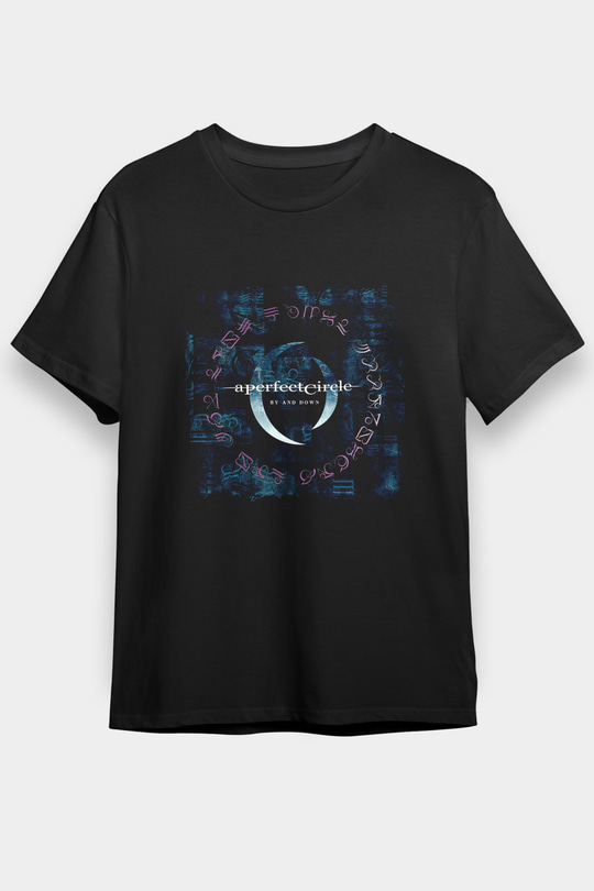 A Perfect Circle Baskılı Unisex Siyah Tişört