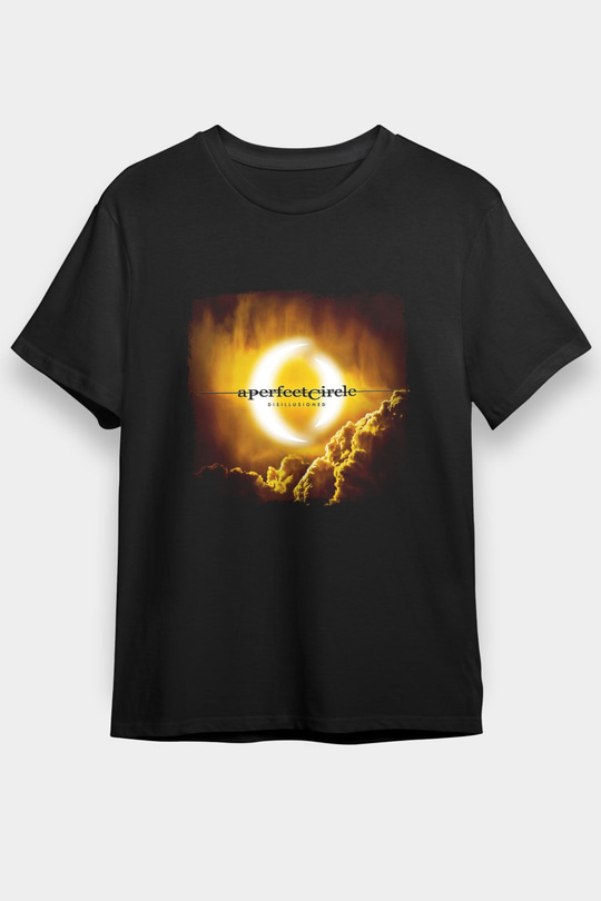 A Perfect Circle Baskılı Unisex Siyah Tişört