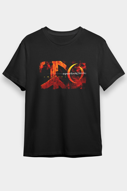 A Perfect Circle Baskılı Unisex Siyah Tişört
