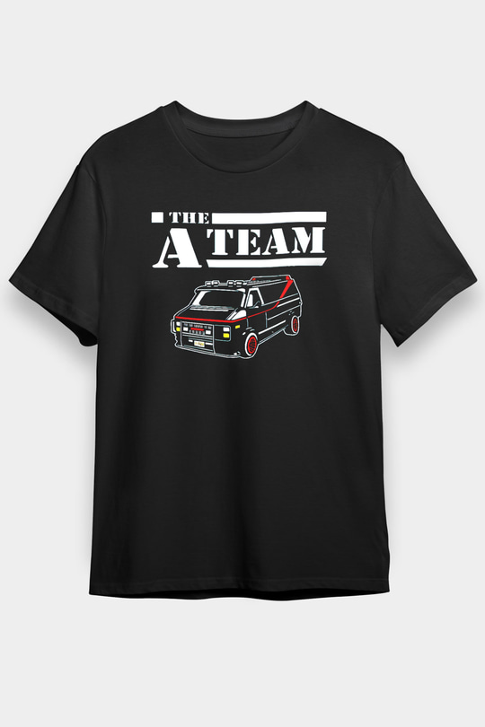 A-Team Siyah Unisex Tişört T-Shirt