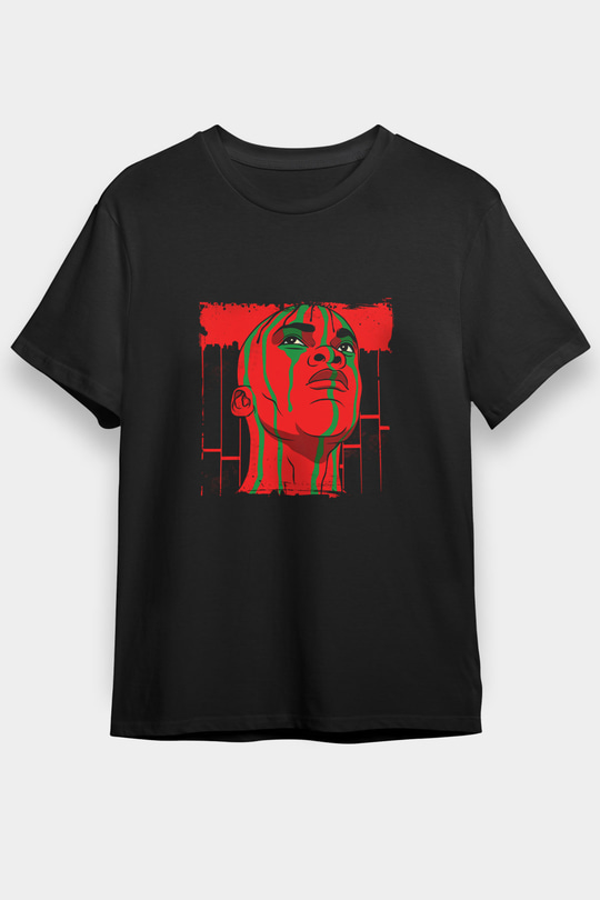 A Tribe Called Quest Baskılı Unisex Siyah Tişört