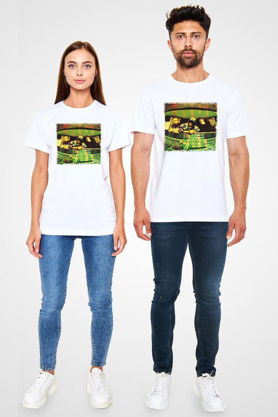 A Tribe Called Quest Beyaz Unisex Tişört T-Shirt - TişörtFabrikası