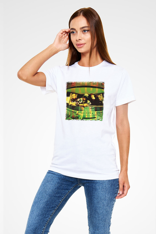 A Tribe Called Quest Beyaz Unisex Tişört T-Shirt - TişörtFabrikası