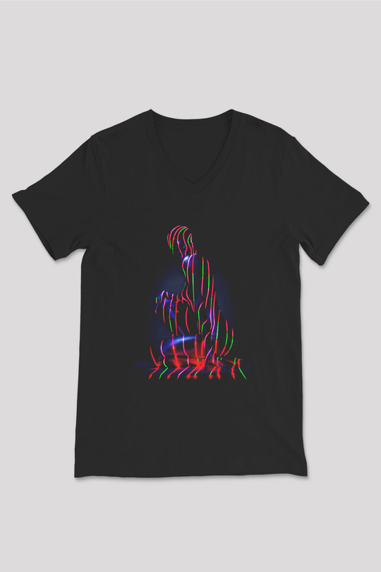 A Tribe Called Quest Siyah Unisex V Yaka Tişört T-Shirt