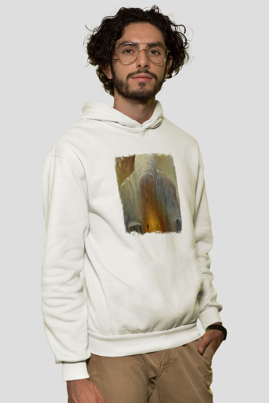 Abigail Williams Baskılı Unisex Beyaz Hoodie