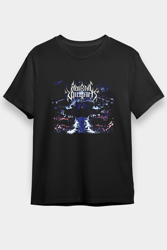 Abigail Williams Baskılı Unisex Siyah Tişört