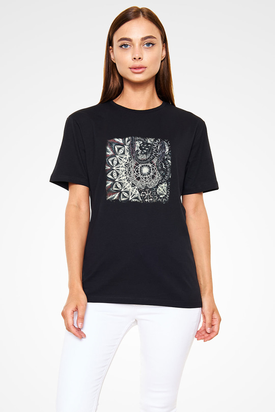 Abigail Williams Baskılı Unisex Siyah Tişört