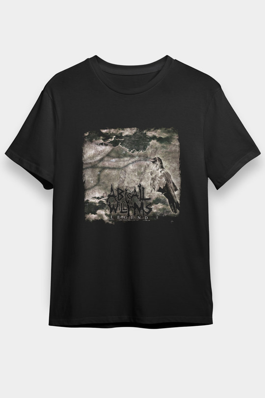 Abigail Williams Baskılı Unisex Siyah Tişört