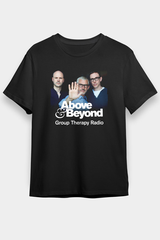 Above and Beyond Siyah Unisex Tişört T-Shirt - TişörtFabrikası