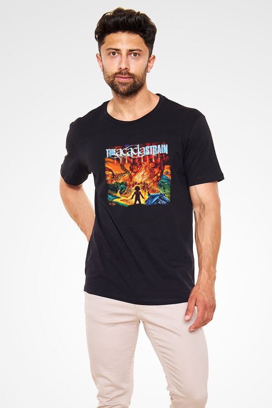 Acacia Strain Baskılı Unisex Siyah Tişört