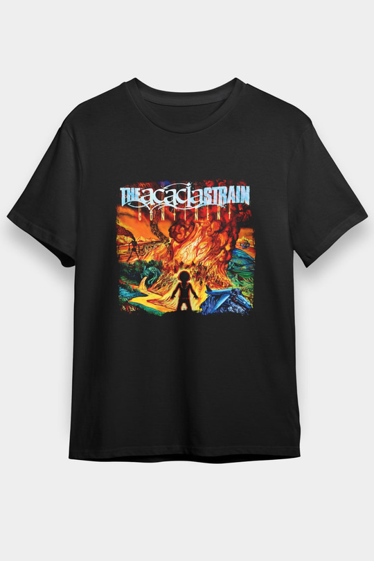 Acacia Strain Baskılı Unisex Siyah Tişört
