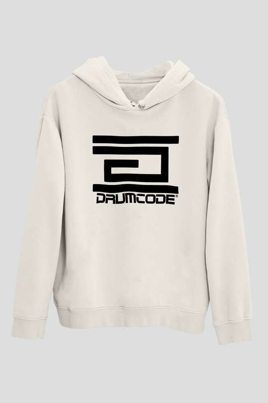 Adam Beyer Beyaz Unisex Kapüşonlu Sweatshirt