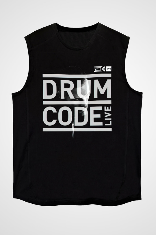Adam Beyer Siyah Unisex Kolsuz Tişört
