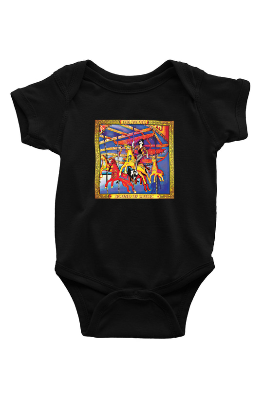 Adicts Baskılı Unisex Siyah Bebek Body - Zıbın