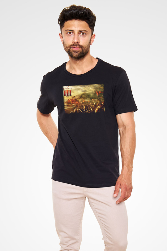 Age Of Empires Siyah Unisex Tişört T-Shirt