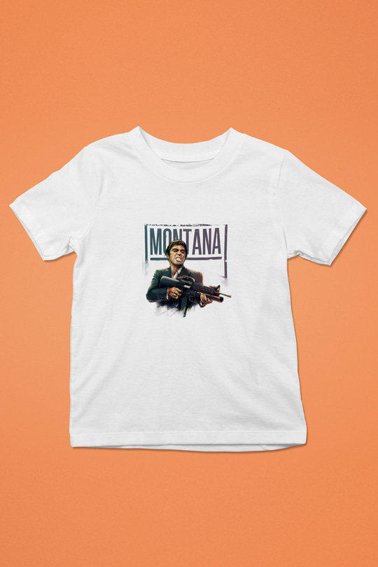 Al Pacino Unisex Baskılı Beyaz Çocuk Tişört