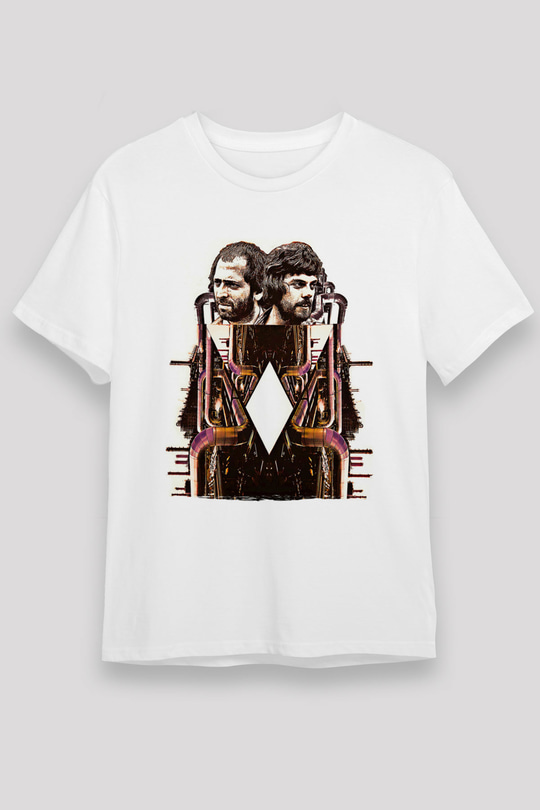 Alan Persons Project Baskılı Unisex Beyaz Tişört - Tshirt