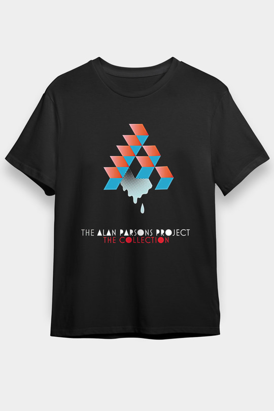 Alan Persons Project Baskılı Unisex Siyah Tişört - Tshirt