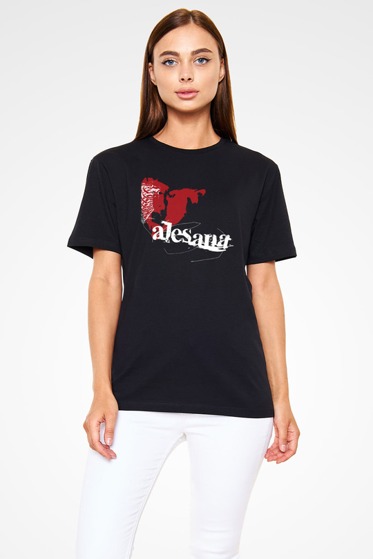Alesana Siyah Unisex Tişört T-Shirt - TişörtFabrikası