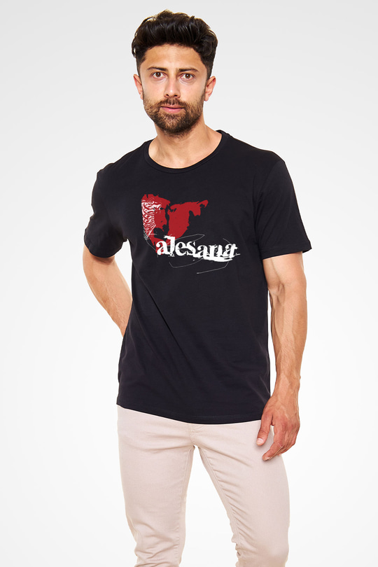 Alesana Siyah Unisex Tişört T-Shirt - TişörtFabrikası