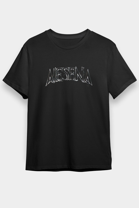 Alesana Siyah Unisex Tişört T-Shirt - TişörtFabrikası