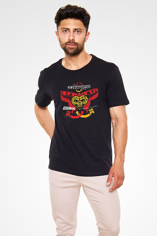 Alexisonfire Baskılı Unisex Siyah Tişört