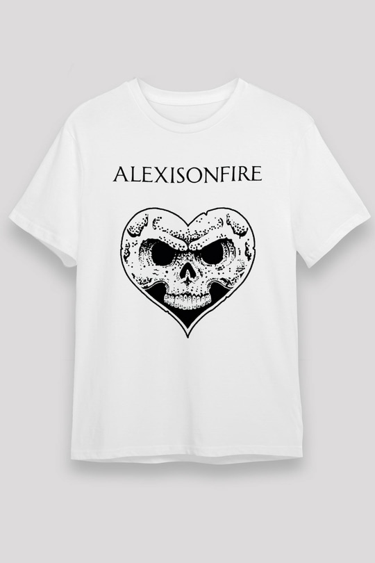 Alexisonfire Beyaz Unisex Tişört T-Shirt - TişörtFabrikası