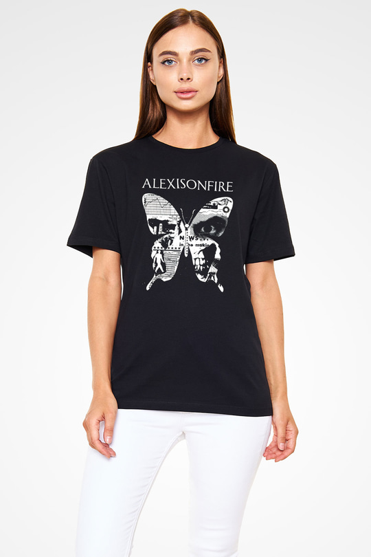 Alexisonfire Siyah Unisex Tişört T-Shirt - TişörtFabrikası