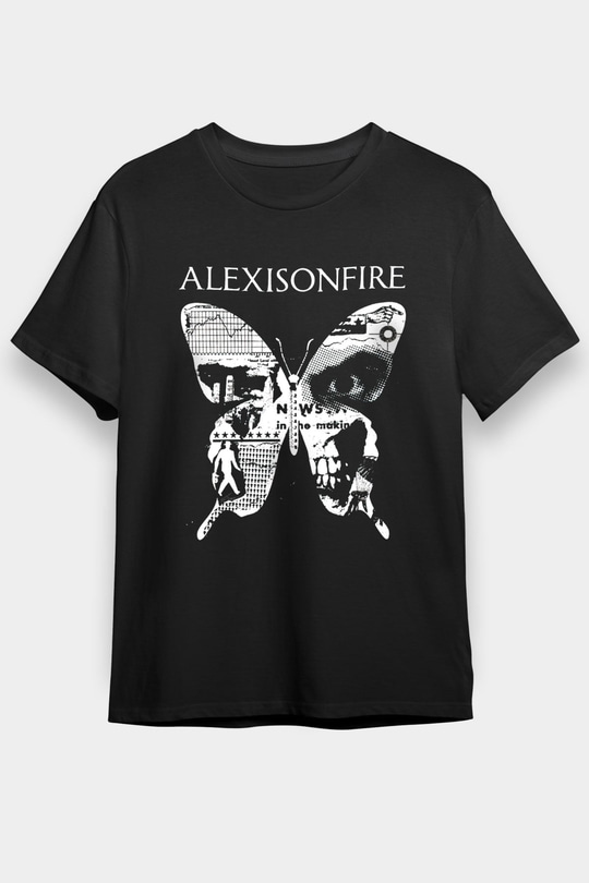 Alexisonfire Siyah Unisex Tişört T-Shirt - TişörtFabrikası