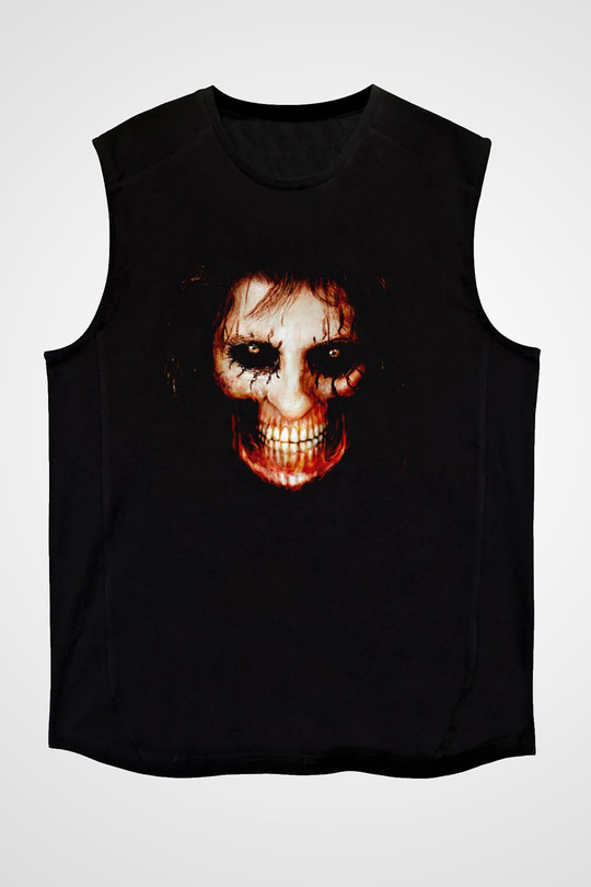 Alice Cooper Siyah Unisex Kolsuz Tişört