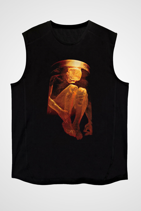 Alice in Chains Baskılı Unisex Siyah Kolsuz Tişört