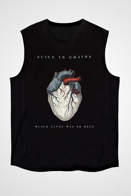 Alice in Chains Siyah Unisex Kolsuz Tişört