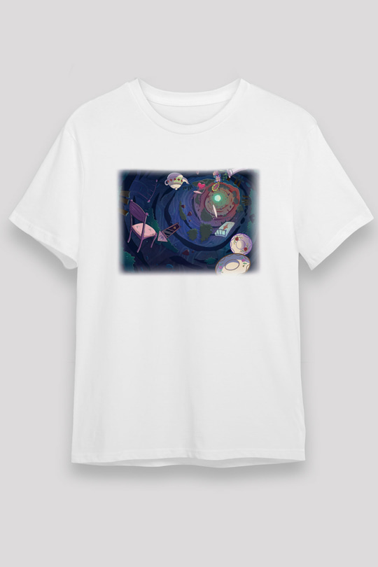 Alice in Wonderland Beyaz Unisex Tişört T-Shirt