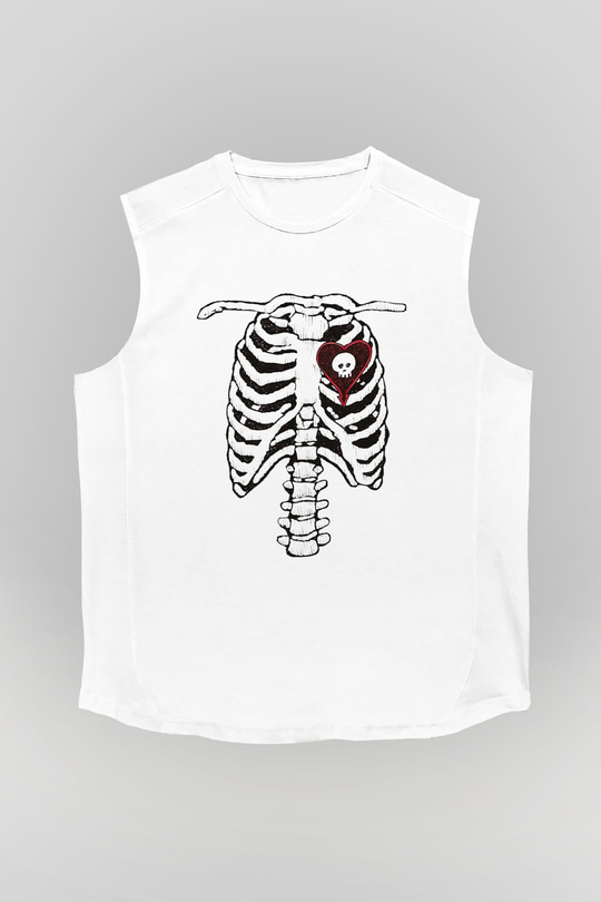 Alkaline Trio Beyaz Unisex Kolsuz Tişört
