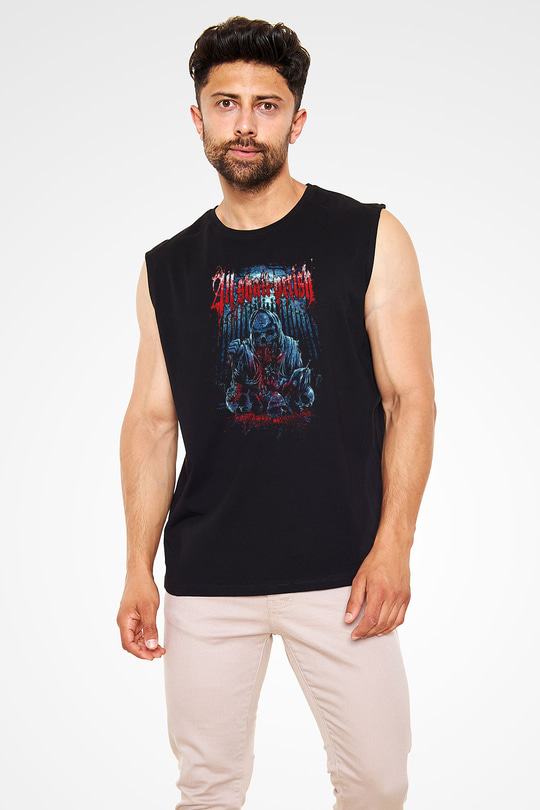 All Shall Perish Siyah Unisex Kolsuz Tişört