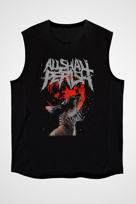 All Shall Perish Siyah Unisex Kolsuz Tişört