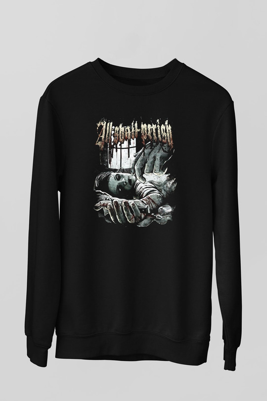 All Shall Perish Siyah Unisex Sweatshirt