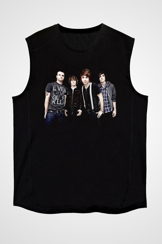 All Time Low Siyah Unisex Kolsuz Tişört