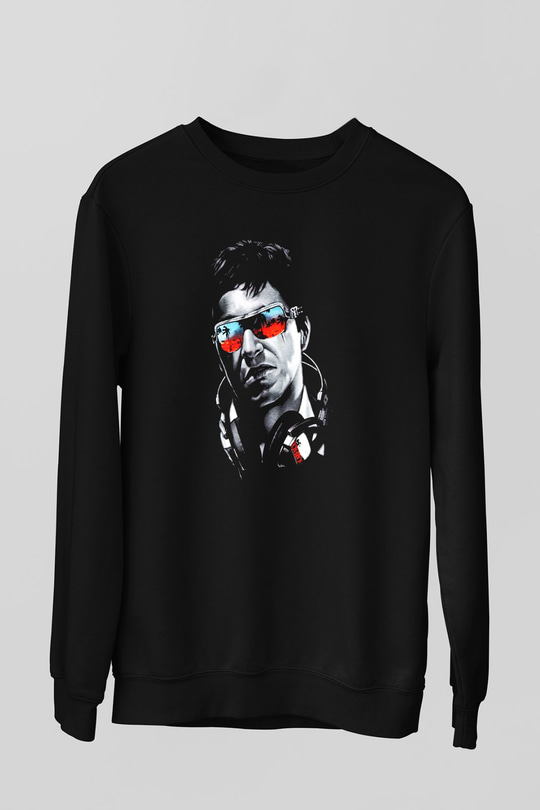 Alpacino Siyah Unisex Sweatshirt