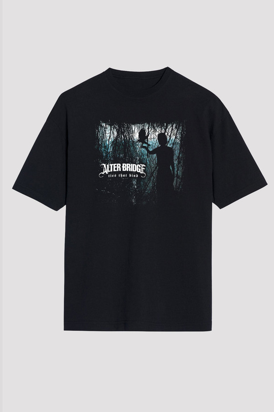 Alter Bridge Siyah Unisex Oversize Tişört T-Shirt