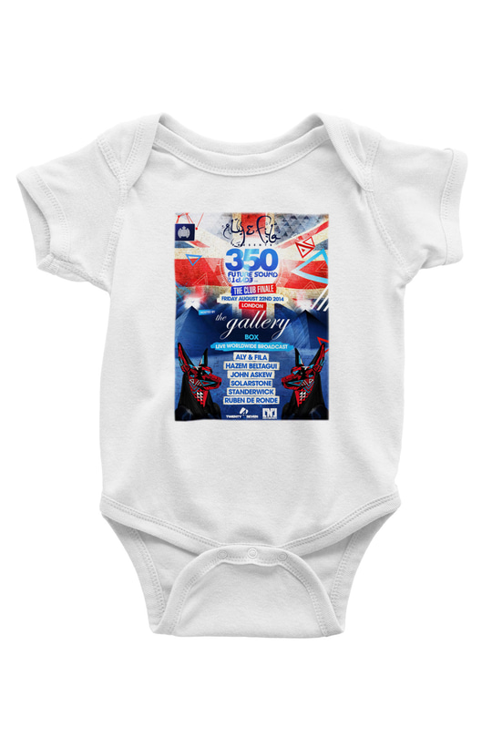 Aly & Fila Baskılı Beyaz Unisex Bebek Body - Zıbın